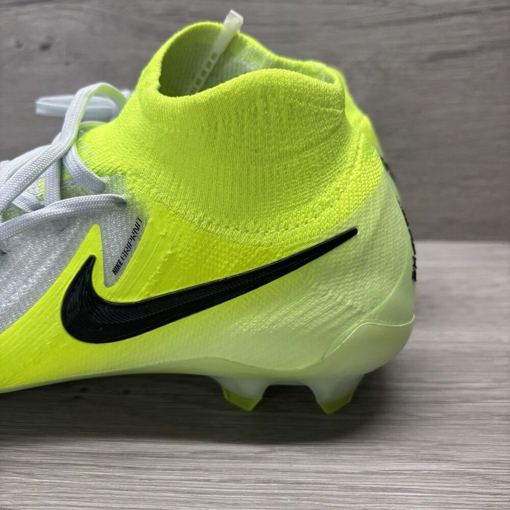 NEW Nike Phantom Luna 2 Elite FG Soccer Cleats HF4358-003 Men’s Sz 6 Yellow/Gray - Picture 8 of 13